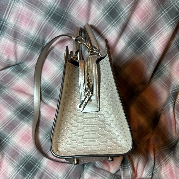NWOT Coach Zoe Caryall in metallic snake. - Picture 6 of 14